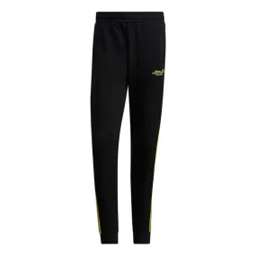 adidas neo M Fav Knt Tp 1 Casual Sports Bundle Feet Long Pants Black