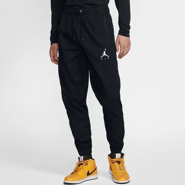 Air Jordan Jumpman Woven Casual Bundle Feet Sports Pants Black