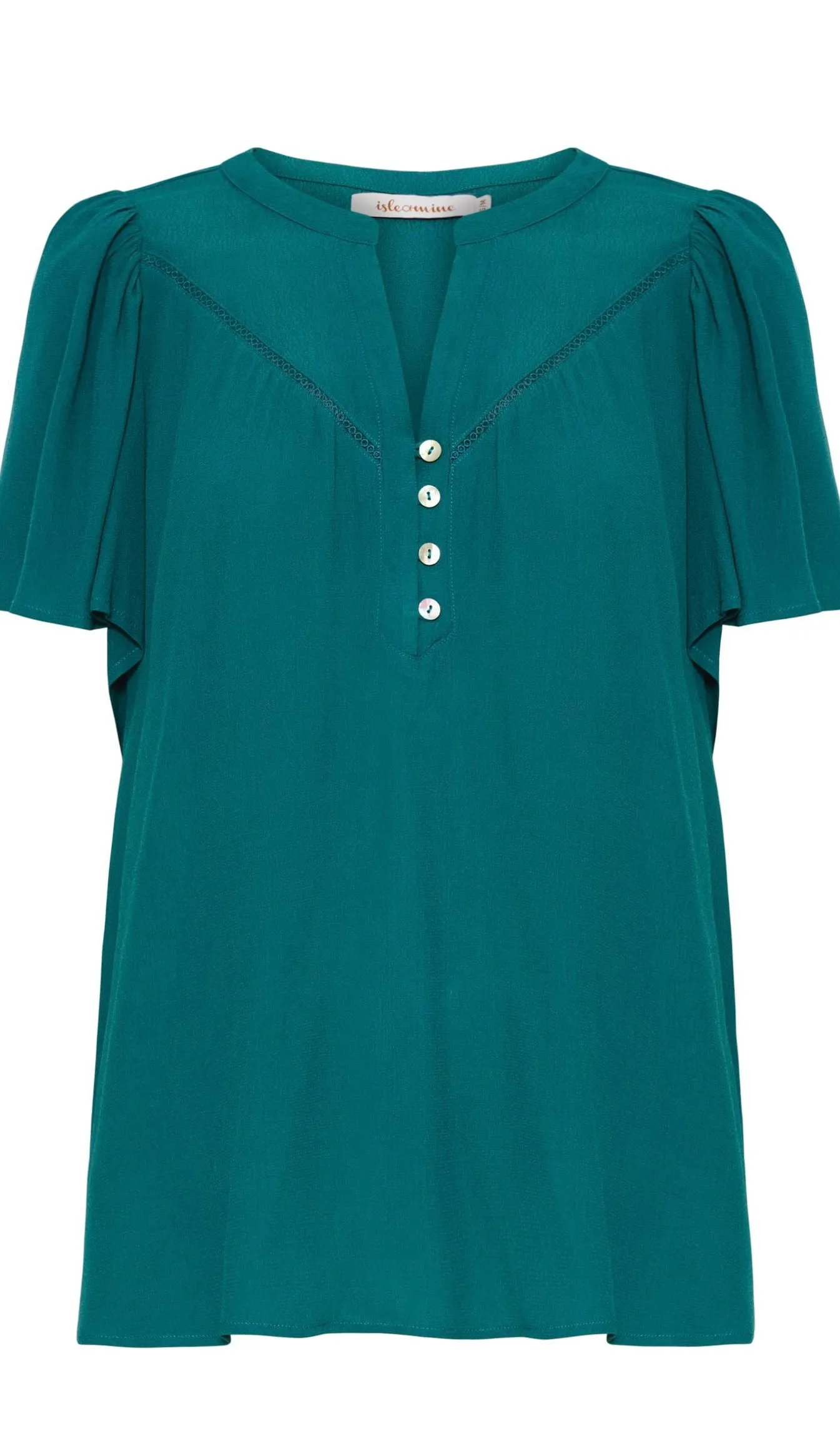 Botanical Blouse Teal