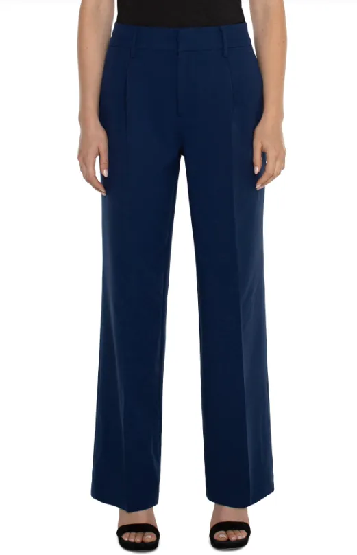 Hi-Rise Pleated Trouser 32in