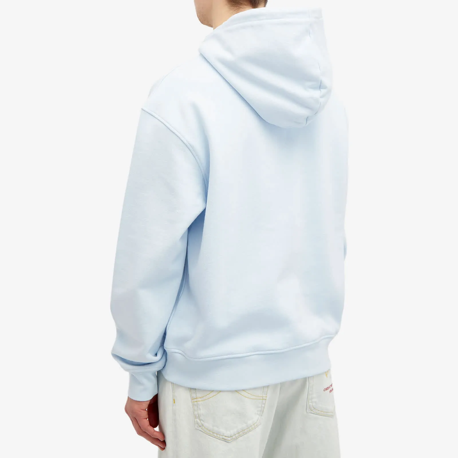 Jacquemus Brode Logo hoodie, light blue